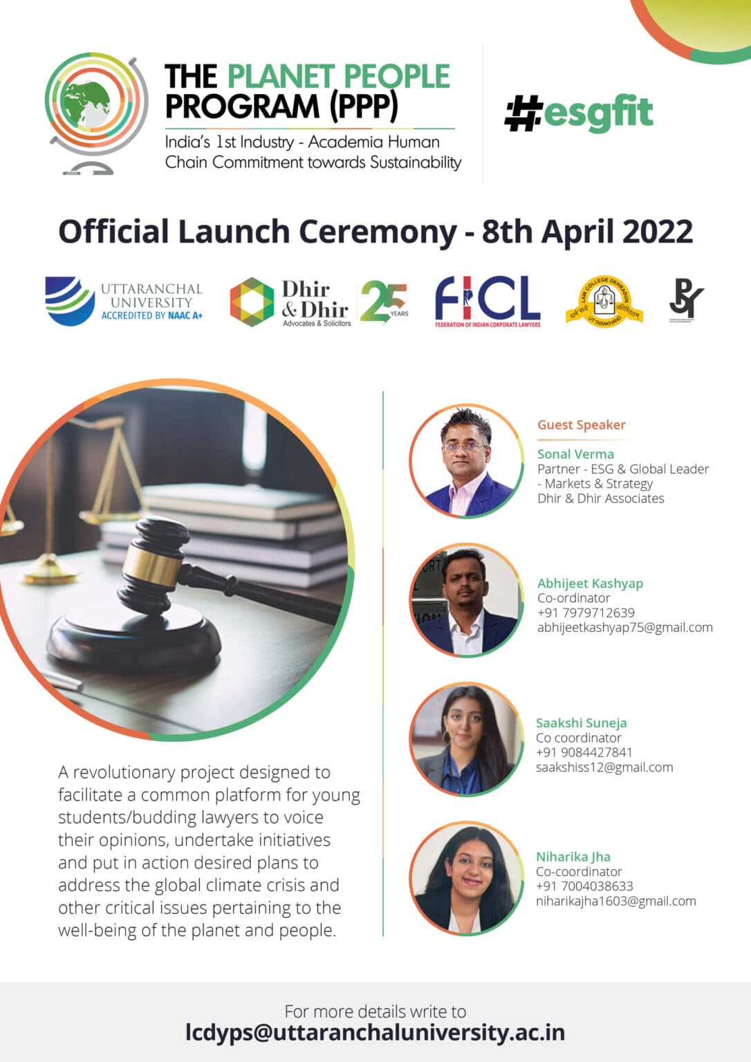 The Planet People Program — Official Launch Ceremony, 8th April 2022