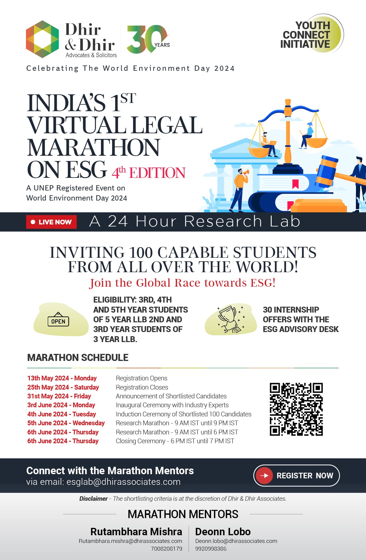 ESG Virtual Legal Marathon 2024 — 4th Edition